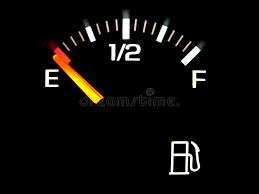gas gauge on empty